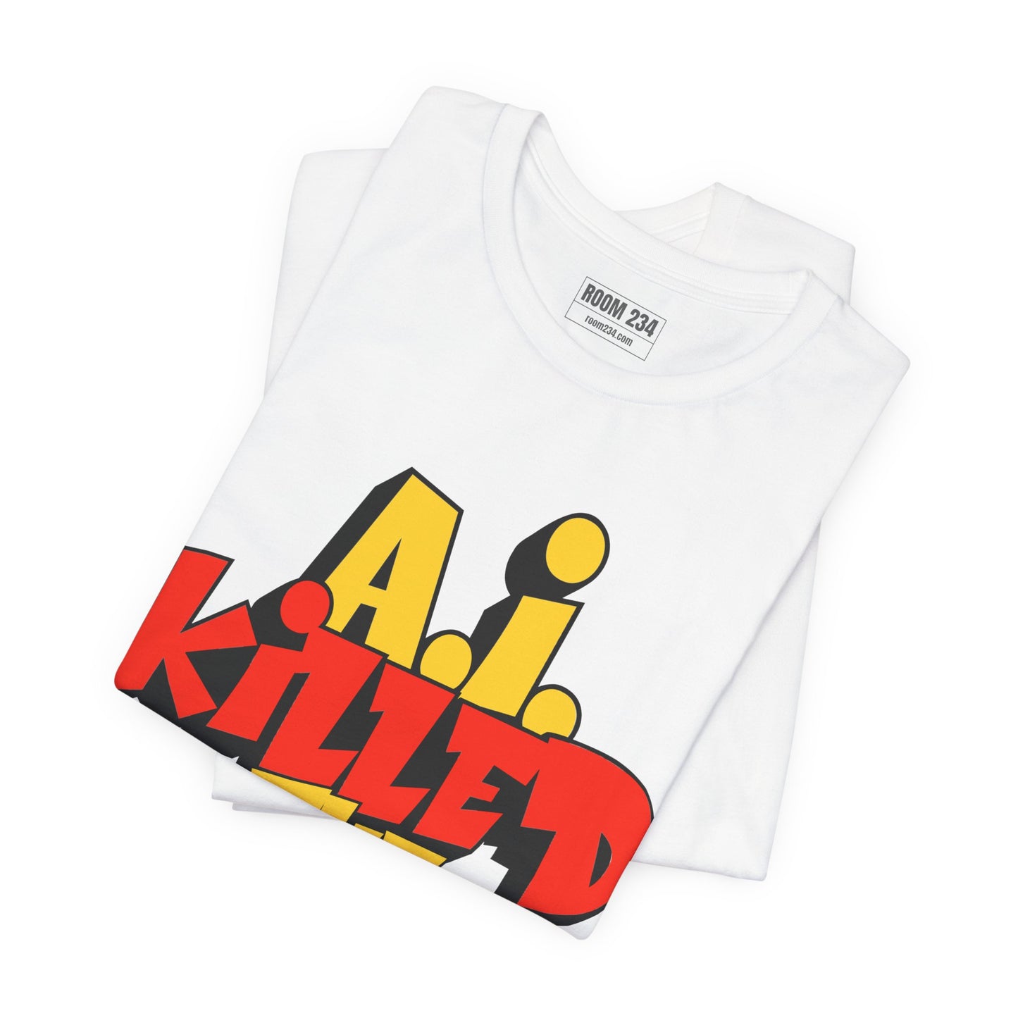 A.I. Killed the Em Dash Graphic Tee