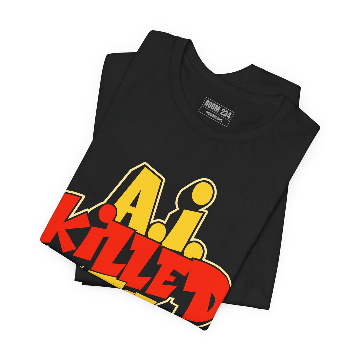 A.I. Killed the Em Dash Graphic Tee