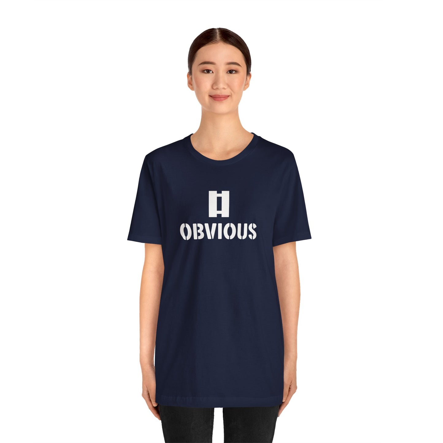 Unisex Jersey Short Sleeve Tee—Captain Obvious