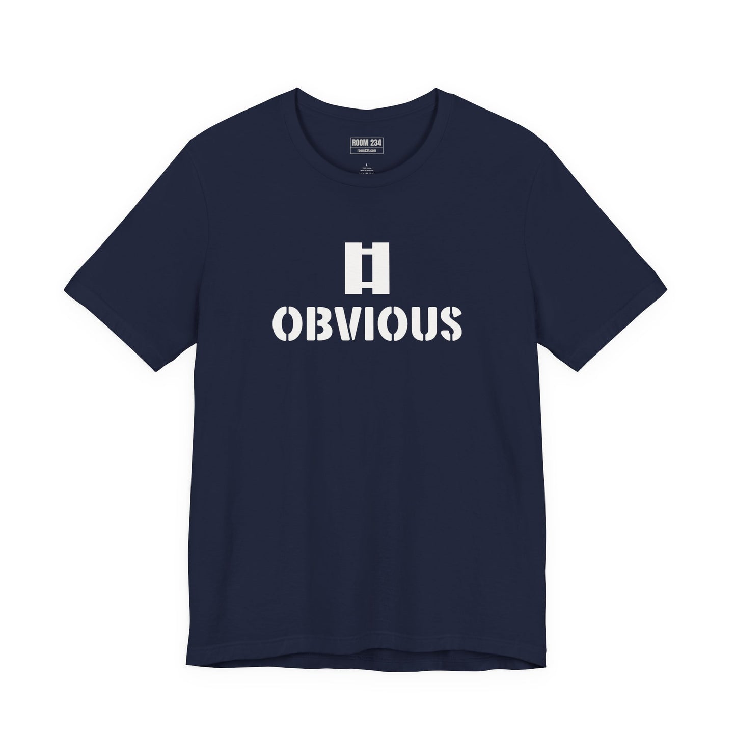Unisex Jersey Short Sleeve Tee—Captain Obvious
