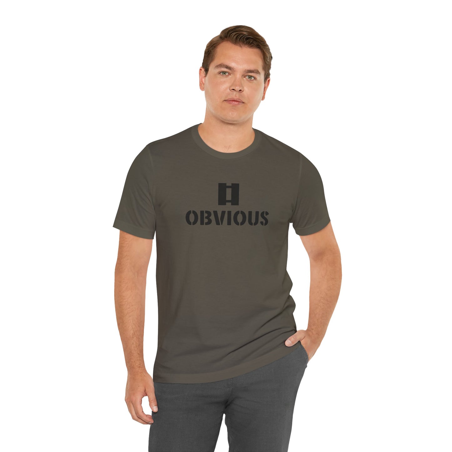 Unisex Jersey Short Sleeve Tee—Captain Obvious