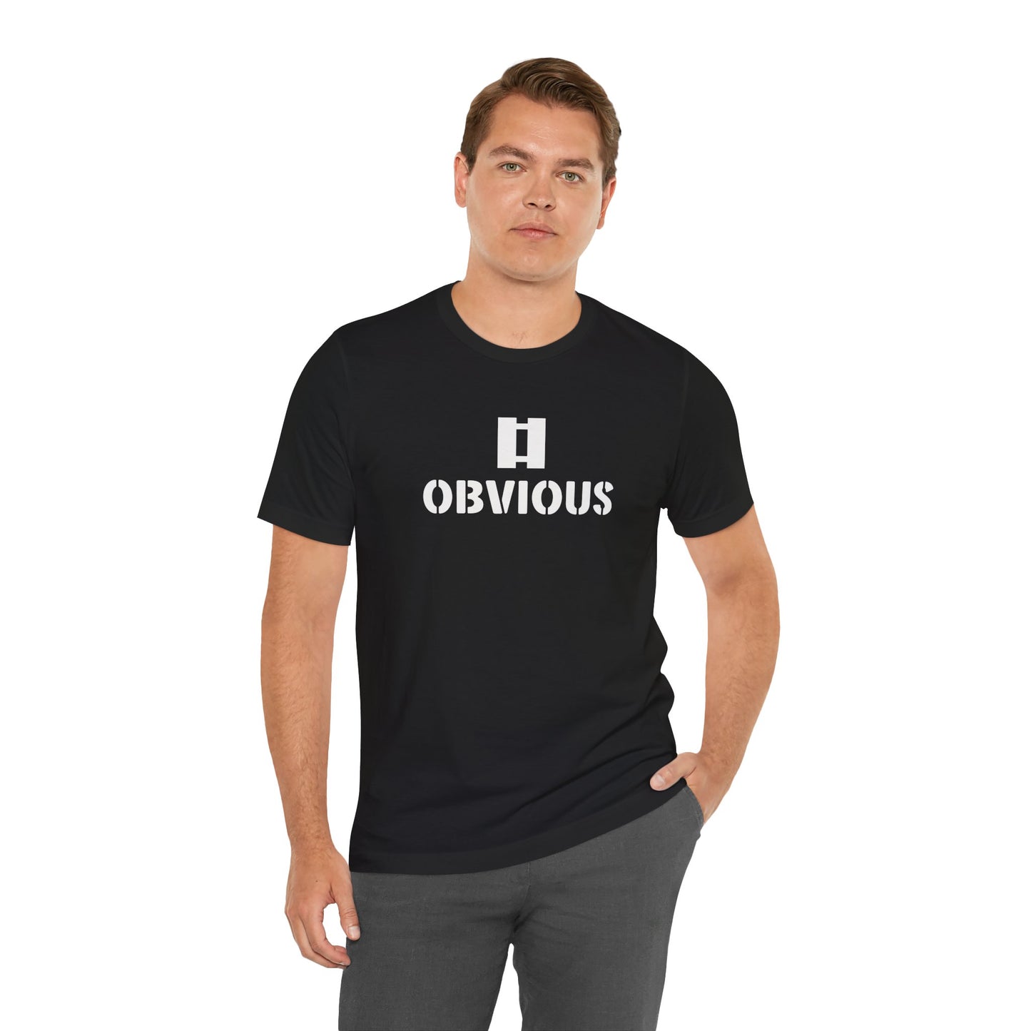 Unisex Jersey Short Sleeve Tee—Captain Obvious