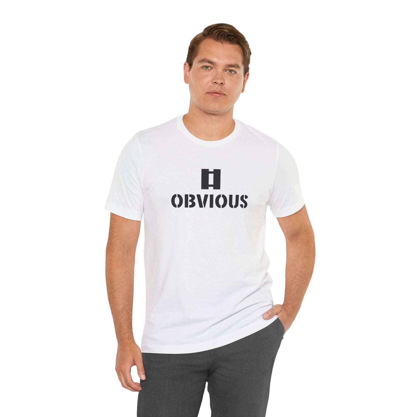 Unisex Jersey Short Sleeve Tee—Captain Obvious